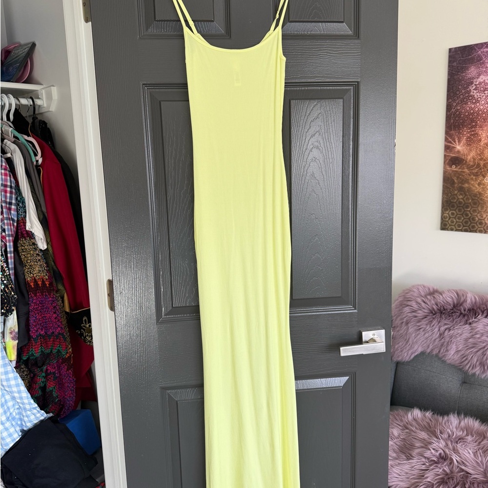 SKIMS Lounge long ribbed Dress